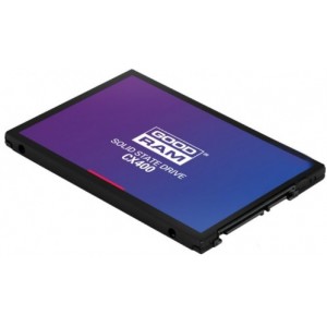 2.5" SSD 1.0TB  GOODRAM CX400, SATAIII, Sequential Reads: 550 MB/s, Sequential Writes: 490 MB/s, Maximum Random 4k: Read: 77,500 IOPS / Write: 85,000 IOPS, Thickness- 7mm, Controller Phison PS3111-S11, 3D NAND TLC