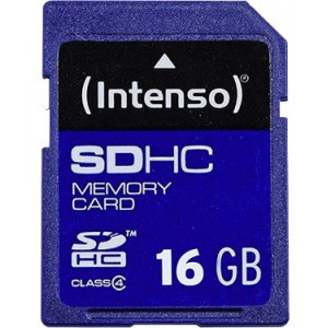 Карта памяти Intenso SDHC class4 16Gbl (4034303010226)
