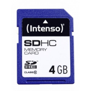 Карта памяти SDHC 4GB INTENSO 4034303016037 Class 10 4034303016037