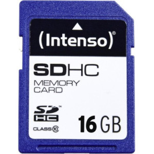 Карта памяти Intenso SDHC class10 16Gb (4034303016075)