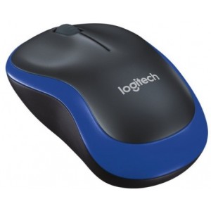 Mouse Logitech Wireless Mouse M185 Blue-Black USB