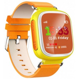 Смарт-часы детские Smart Baby Watch Q80 (Orange)