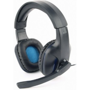 Наушники Gembird GHS-04, Black/Blue