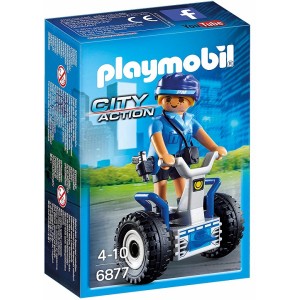 Игровой набор Playmobil Policewoman with Balance Racer PM6877 