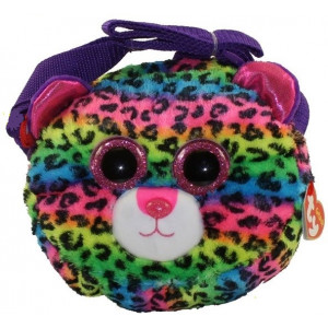 TY TG DOTTY - multicolor leopard 15 cm (shoulder bag)