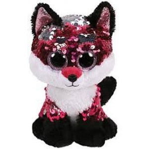 TY BB Flippables JEWEL - sequin fox 15 cm