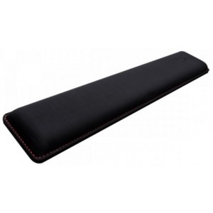 HYPERX Wrist Rest, Black, Cool gel memory foamStable, Anti-slip grip, Ergonomic design fits full-sized keyboards, Durable construction with anti-fray stitching, 457mm x 88mm x 22mm