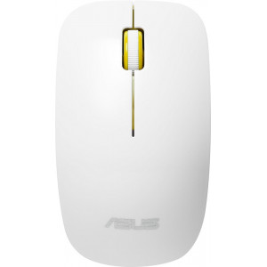 Mouse ASUS WT300 RF White-Yellow USB