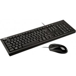 Клавиатура и мышь ASUS U2000 Black USB