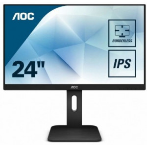 Monitor 23.8" AOC IPS LED 24P1 Black 3-sides Borderless