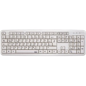 Tastatură Hama R1053931 Verano Basic, RUS, white