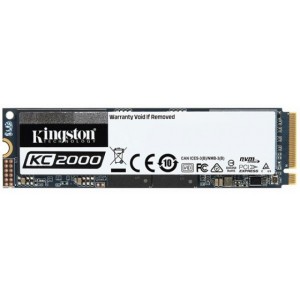 M.2 NVMe SSD 250GB Kingston KC2000, Interface: PCIe3.0 x4 / NVMe1.3, M2 Type 2280 form factor, Sequential Reads 3000 MB/s, Sequential Writes 1100 MB/s, Max Random 4k Read 350,000 / Write 200,000 IOPS, SMI 2262EN controller, 96-layer 3D NAND TLC