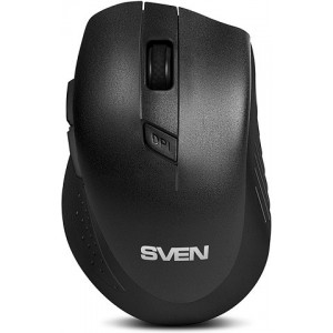 SVEN KB-C3800W, Wireless, Keyboard & Mouse & Mouse Pad, 2.4GHz, Multimedia Keyboard (104 keys, 12Fn-keys) + Mouse (5+1 keys (scroll wheel), 800/1200/1600dpi), Nano receiver, USB, Black