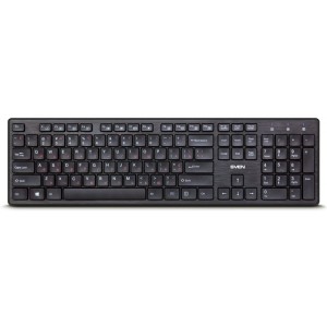 Клавиатура SVEN KB-E5800W, USB, Black