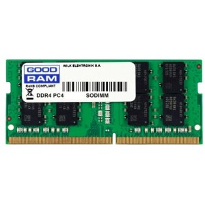 16GB DDR4-2666 SODIMM  GOODRAM, PC21300, CL19, 1024x8, 1.2V