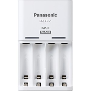 Panasonic "Basic" Charger 4-pos AA/AAA, BQ-CC51