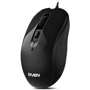 "Mouse SVEN RX-520S Silent, Optical, 800-3200 dpi, 6 buttons, Ambidextrous, Black
- http://www.sven.fi/ru/catalog/mouse/rx-520s.htm"