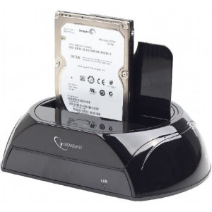 Gembird  HD32-U3S-2, Docking Station for 2.5" & 3.5" SATA HDD, USB3.0 SuperSpeed interface, Black