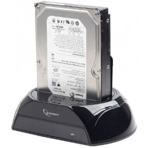 Gembird  HD32-U3S-2, Docking Station for 2.5" & 3.5" SATA HDD, USB3.0 SuperSpeed interface, Black