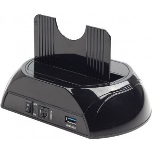 Gembird  HD32-U3S-2, Docking Station for 2.5" & 3.5" SATA HDD, USB3.0 SuperSpeed interface, Black
