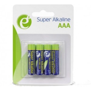 Gembird  Alcaline Battery AAA, 4pcs, Blister pack