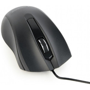 Gembird MUS-3B-01, Optical Mouse, 1000dpi, USB, Black