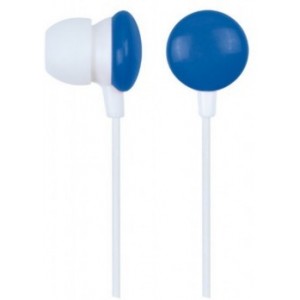 Gembird MHP-EP-001-B  "Candy" - Blue, In-ear earphones,1.2 m, 3.5 mm stereo audio plug, box packing