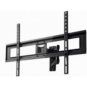 TV-Wall Mount for 32-65"- Gembird "WM-65RT-01", Rotation-Tilt, max. 35kg, Tilting angle 15°, Distance TV to Wall: 50 mm, max. VESA 600 x 400, Black