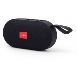 Gembird SPK-BT-11, Bluetooth Portable Speaker, 3W RMS, Bluetooth v.4.2, microSD, built-in lithium battery - 400 mAh, ability to control the tracks, Headset mode, Black