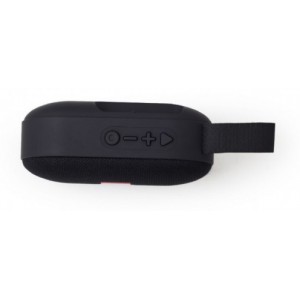 Gembird SPK-BT-11, Bluetooth Portable Speaker, 3W RMS, Bluetooth v.4.2, microSD, built-in lithium battery - 400 mAh, ability to control the tracks, Headset mode, Black