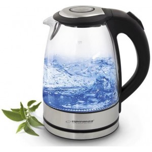 Ceainic electric Esperanza Yosemite EKK012 Inox/Black