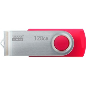 128Gb  USB3.0  GoodRAM  UTS3 TWISTER Red  (Read 60 MByte/s, Write 20 MByte/s)