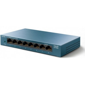 .8-port 10/100/1000Mbps Switch TP-LINK "LS108G", steel case