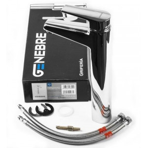 Смеситель для раковины Genebre Klip высокий (64136 16 45 66)