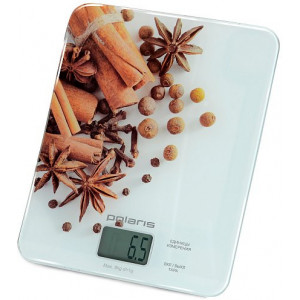 Cântar кухонные Polaris PKS 0832DG, white (spice)