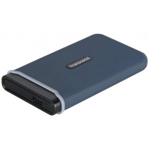 .480GB (USB3.1/Type-C) Transcend Portable SSD ESD350C, N.Blue (96x54x12mm, 87g, R/W:1050/950MB/s)