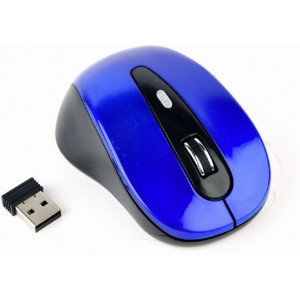 "Wireless Mouse Gembird MUSW-6B-01-B, Optical, 800-1600 dpi, 6 buttons, Ambidextrous, 2xAAA, Blue- https://gembird.nl/item.aspx?id=10423"