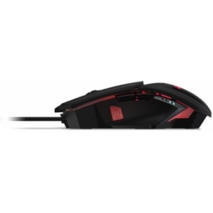 ACER NITRO MOUSE NMW810, USB optical, 4000dpi,  RGB 6 color backlight LED, cable 1.5m, 8 buttons.