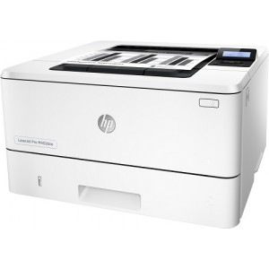 Принтер HP LaserJet Pro M402dne, A4, up to 38 ppm, 5.7s first page, 1200 dpi, 256MB, Duplex, Up to 80000 pages/month,  2 line display, USB 2.0, Ether 10/100, PCL5c, PCL6, Postscript, HP ePrint
