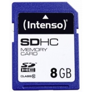 Карта памяти SDHC 8GB INTENSO 4034303016051 Class 10