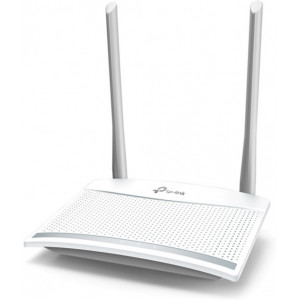 TL-WR820N 300Mbps Wireless N Router, Qualcomm, 2T2R, 2.4GHz, 802.11b/g/n,  1 10/100M WAN + 2 10/100M LAN, 2 External antennas