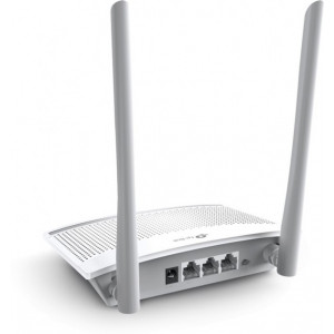 TL-WR820N 300Mbps Wireless N Router, Qualcomm, 2T2R, 2.4GHz, 802.11b/g/n,  1 10/100M WAN + 2 10/100M LAN, 2 External antennas
