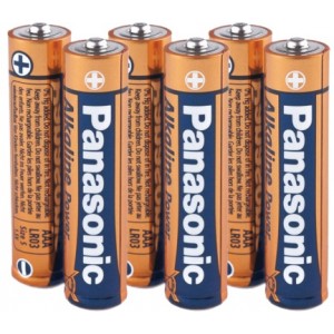 Baterie Panasonic Alkaline Power, AA Blister x 4 + 2 GRATIS,  LR03REB/6B2F