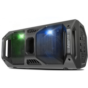 "Speakers SVEN ""PS-600"" 50w, Black, Bluetooth, microSD, FM, AUX, USB, LED, power:8000mA, USB, DC5V- http://www.sven.fi/ru/catalog/portable_acoustics/ps-600.htm"