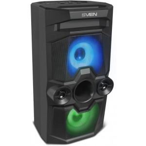 "Speakers   SVEN  ""PS-650"" 50w, Black, Bluetooth, microSD, FM, AUX, USB, LED, power:8000mA, USB, DC5V-   http://www.sven.fi/ru/catalog/portable_acoustics/ps-600.htm"