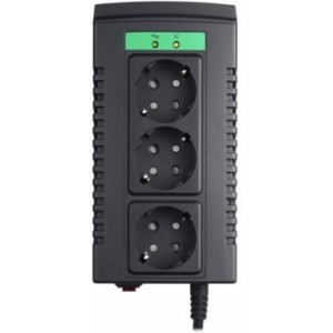 APC Line-R LS1500-RS 1500VA Automatic Voltage Regulator, 3 Schuko Outlets, 230V
