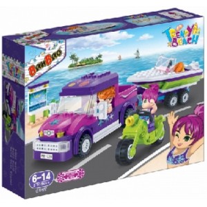 Kонструктор BanBao trendy beach - 205 blocks (6127)