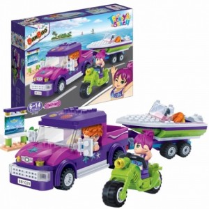 Kонструктор BanBao trendy beach - 205 blocks (6127)