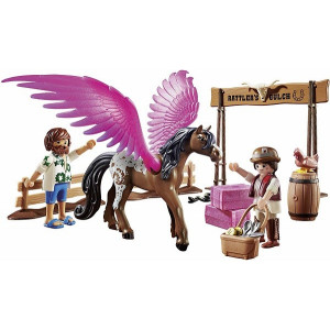 Playmobil Marla & Del with Pegasus PM70074