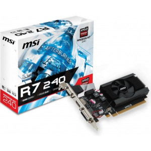 Placă video MSI Radeon R7 240 (R7 240 1GD3 64b LP)